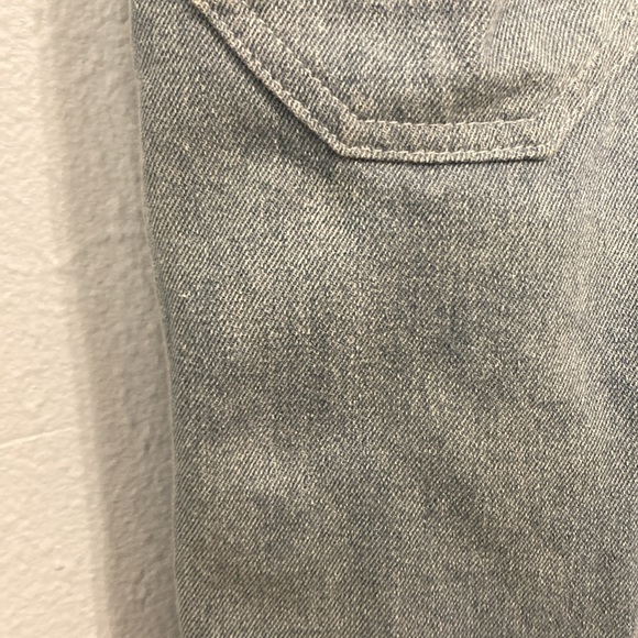 Lykke Wullf Womens Size S Anita Overalls Classic Denim Blue High Waist 70s Mod - Picture 6 of 16